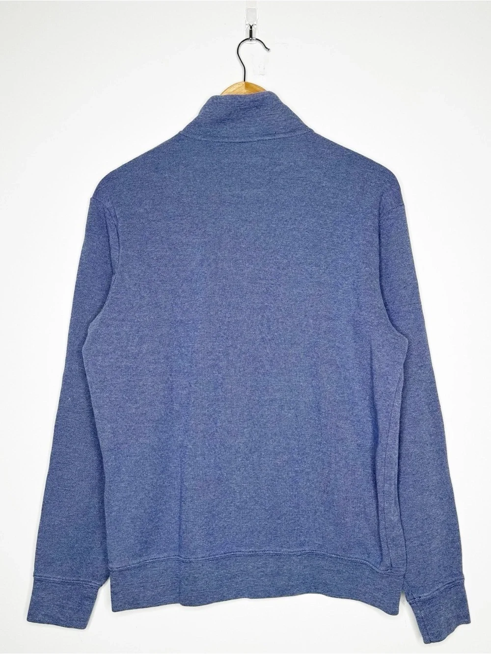 Vineyard Vines Men’s Blue Cotton 1/4 Zip Pullover Sweater Size Small